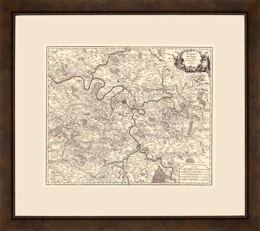Map of Paris