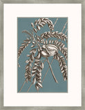 Buchoz Flowers On Teal I