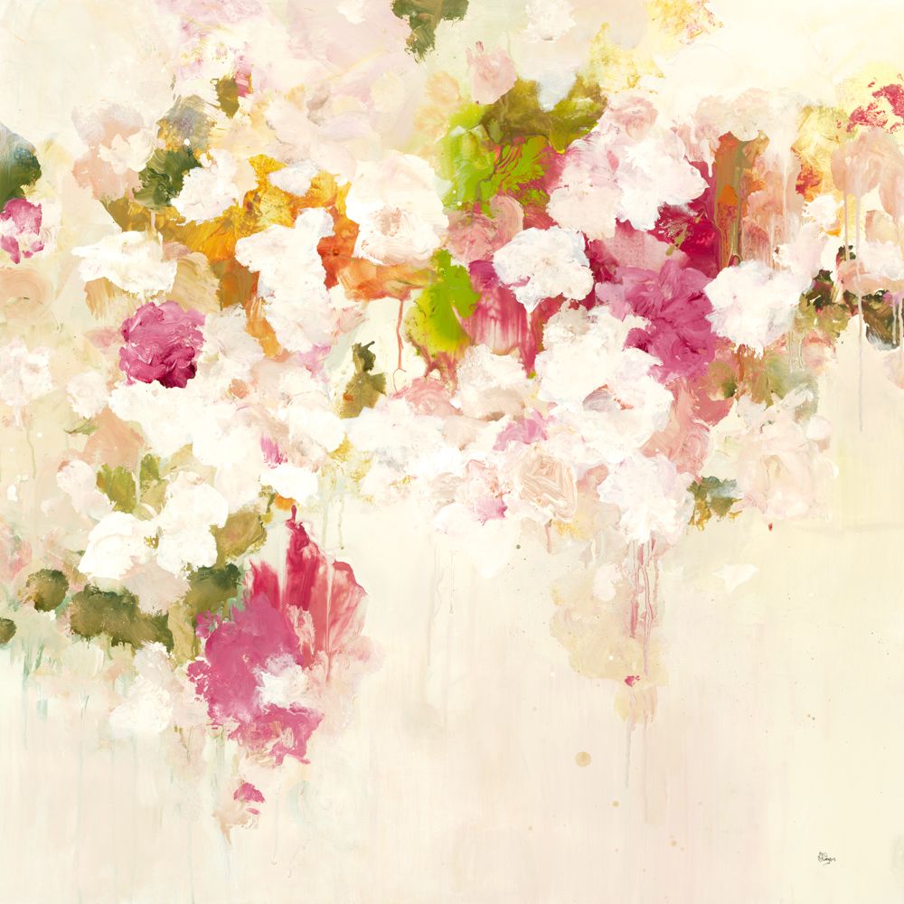 Floral Muse I Boxed Canvas