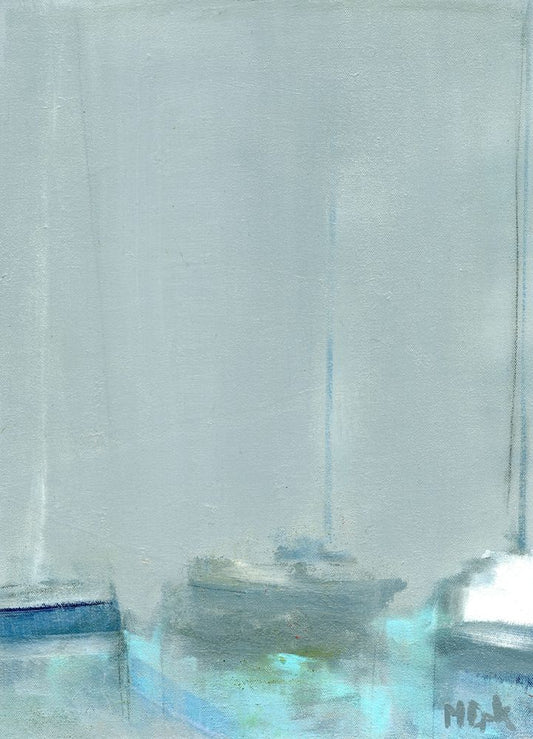 Sailboats Boxed Canvas
