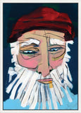 Red Cap On Canvas