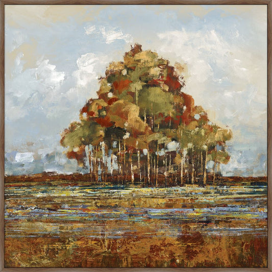 Strata I on Canvas