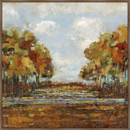 Strata II on Canvas