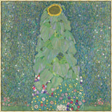 The Sunflower, Gustav Klimt, 1907 on Canvas