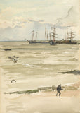 Whistler By the Sea IV Boxed Canvas