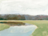Interior Lake II on Boxed Canvas