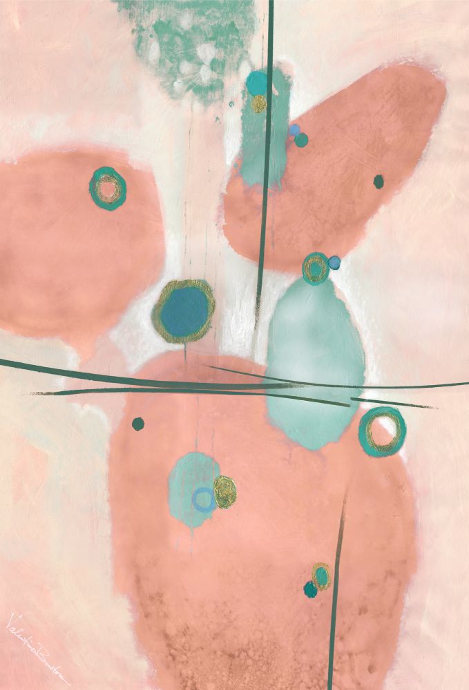 Peach Sangria Boxed Canvas