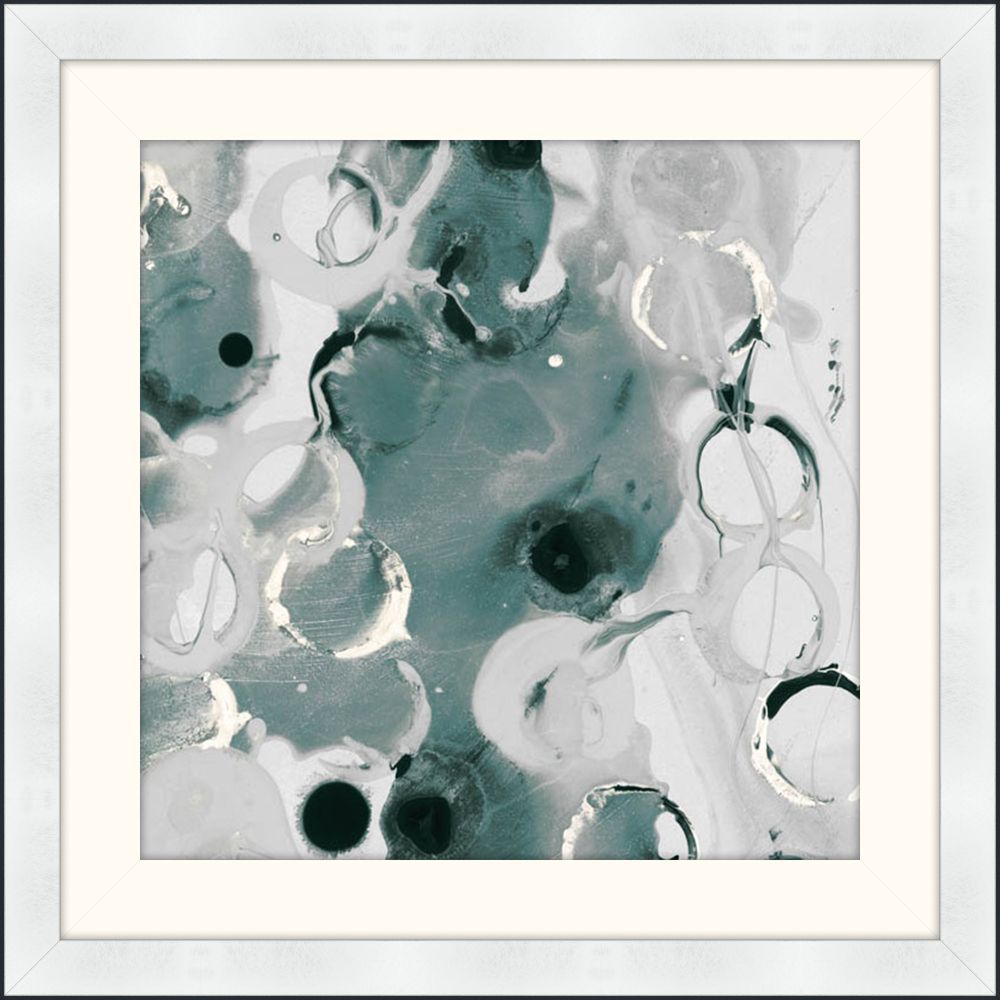 Teal Spatter IV