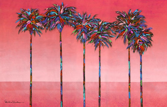 Carnivale Sunset Boxed Canvas