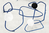 Midblue I Boxed Canvas
