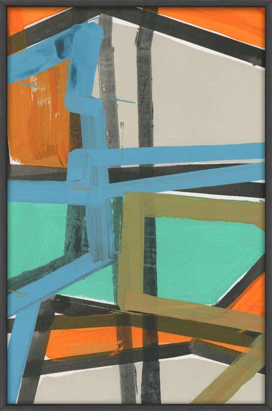 Road Map II on Canvas