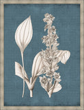 Dramatic Flowers in Ocean Blue I Grande
