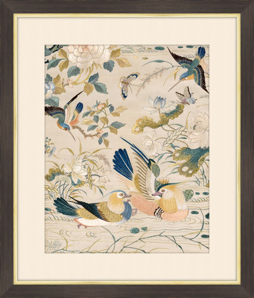 Embroidered Birds III