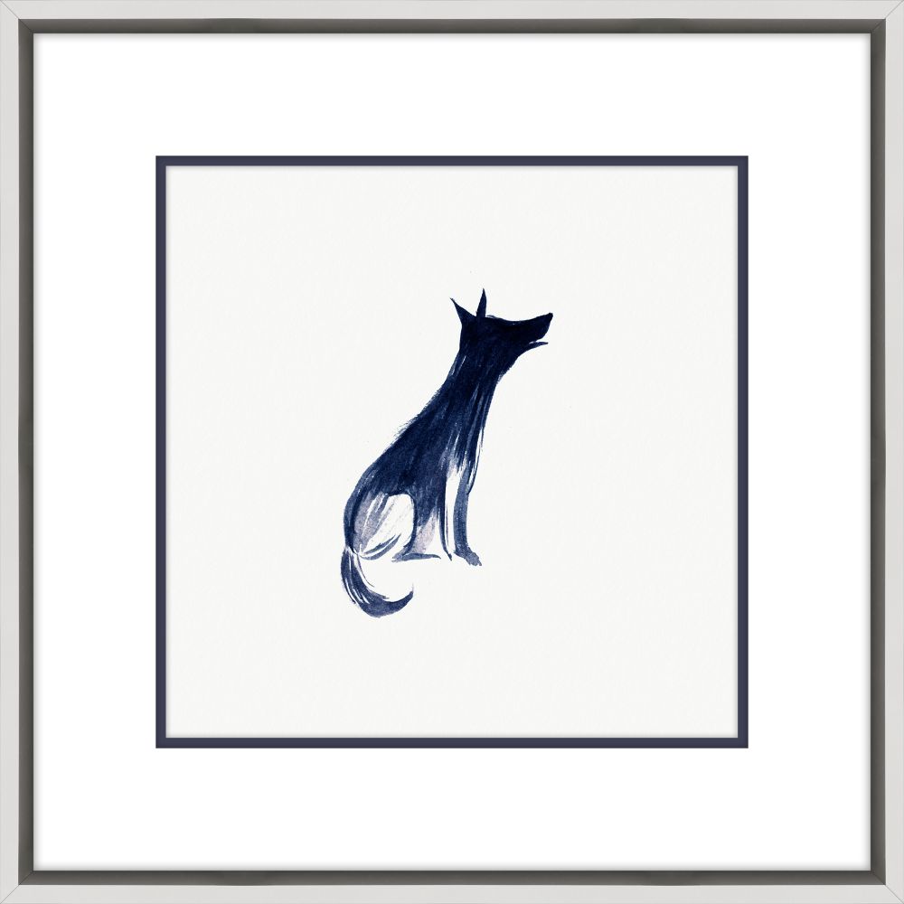 Brushed Ink Dog II