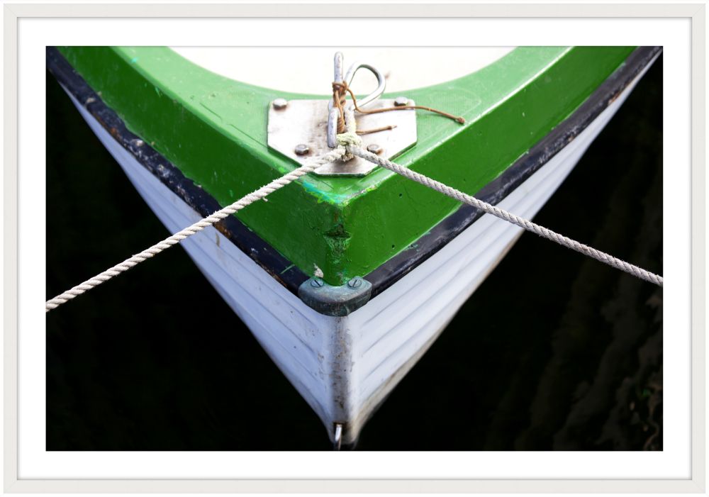 Green and White