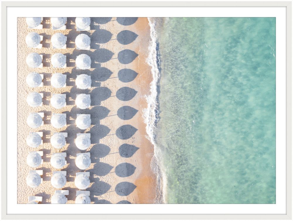 White Umbrellas