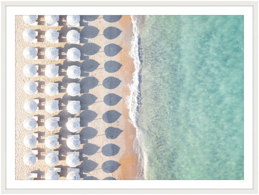 White Umbrellas