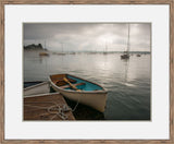 Blue Boat at Rest
