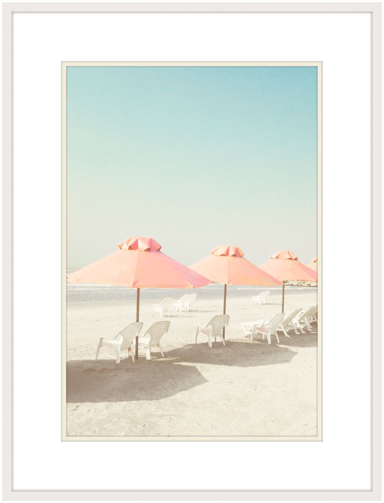 Pink Umbrellas I