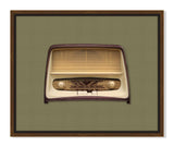 Vintage Radio in Green VII