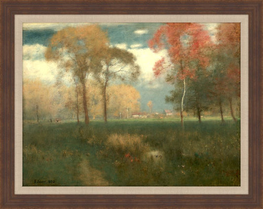 Sunny Autumn Day, George Inness, 1892