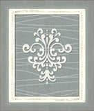Damask on Slate II