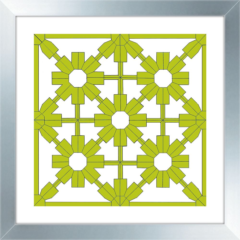 Green Geometric IV