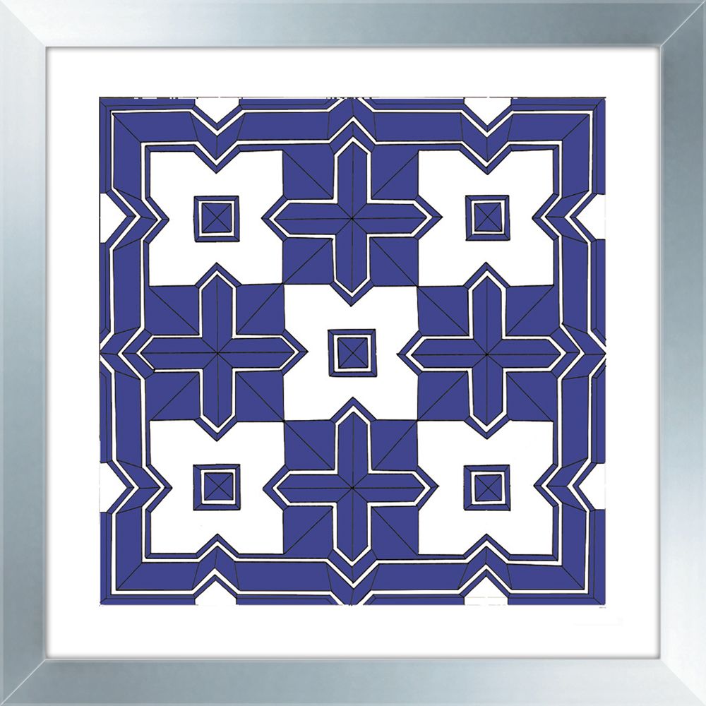 Royal Blue Geometrics II