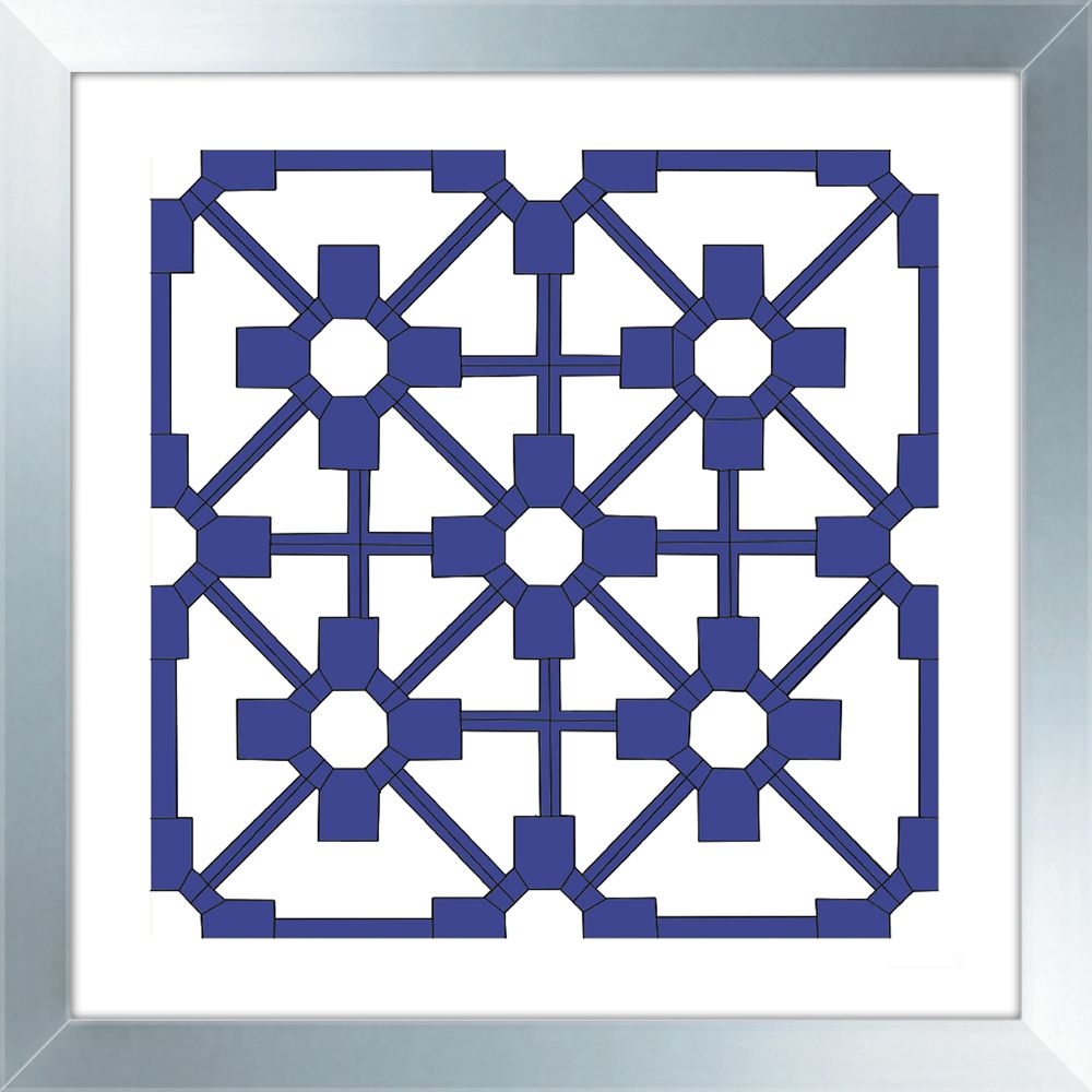 Royal Blue Geometrics V