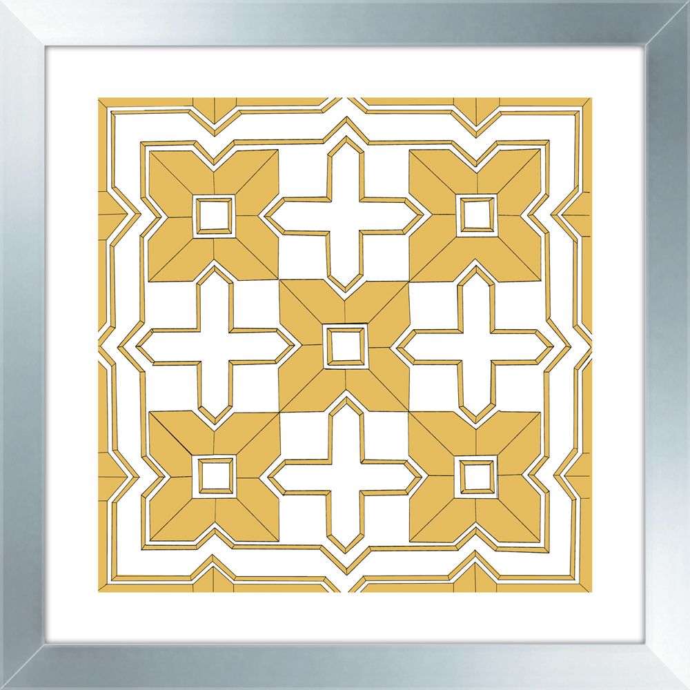 Misted Yellow Geometrics I