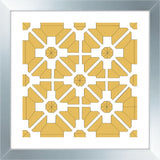 Misted Yellow Geometrics VI