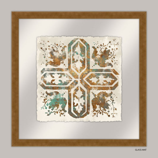 Pretty Copper Tile III