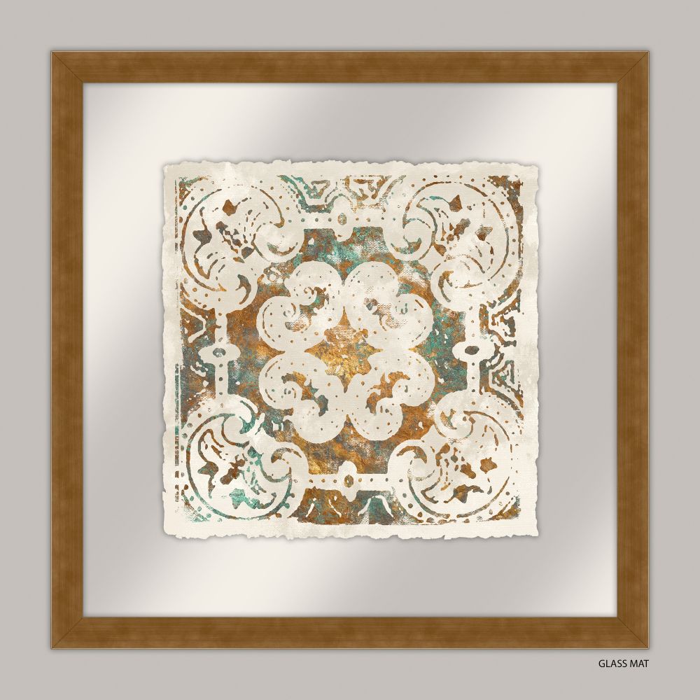 Pretty Copper Tile VI