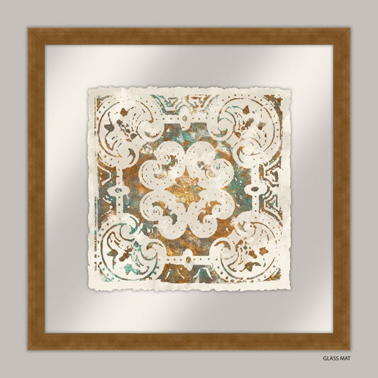 Pretty Copper Tile VI
