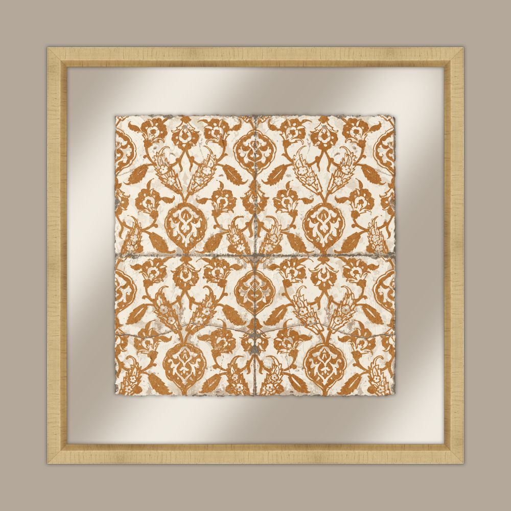 Pretty Ochre Tile I
