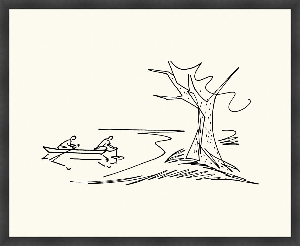 Canoe Sketch Grande