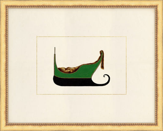 Brewster Sleigh in Gold VII