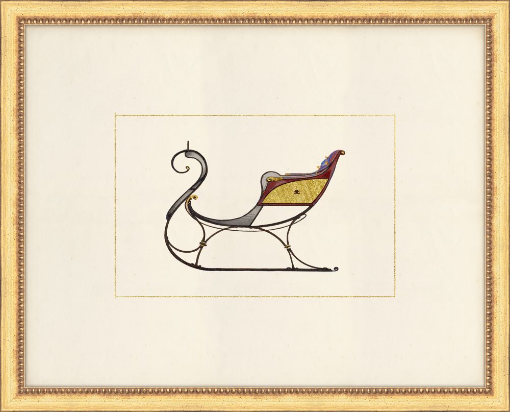 Brewster Sleigh in Gold VIII