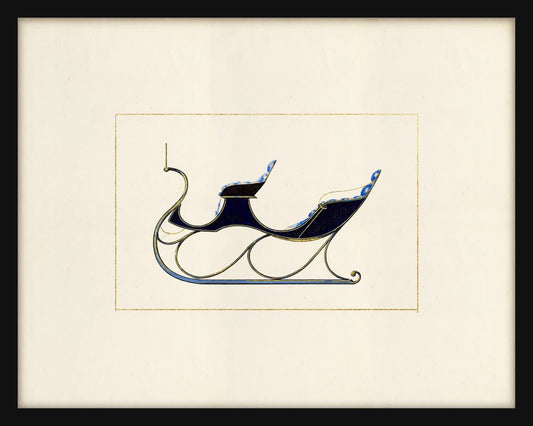 Brewster Sleigh in Black IV