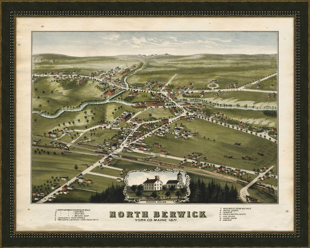 North Berwick, York County Maine, 1877