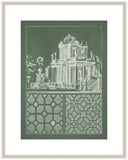 Estate Garden Plans I in Orchard and White