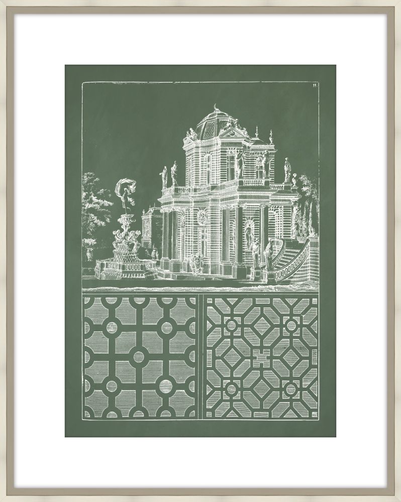 Estate Garden Plans I in Orchard and Champagne