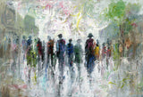 Daytime On Main Street Boxed Canvas