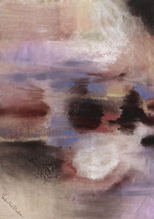 Reflections of a Sunset Boxed Canvas