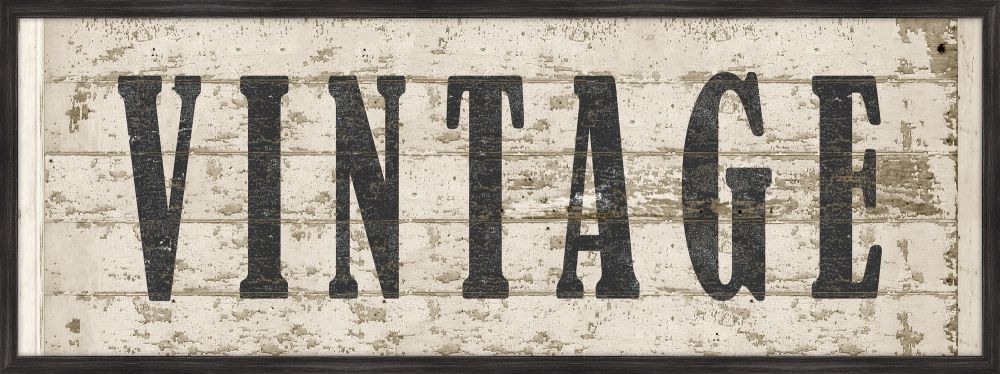 Vintage Wood Sign