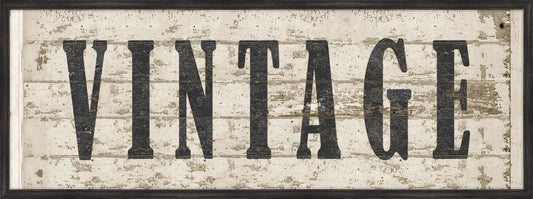 Vintage Wood Sign