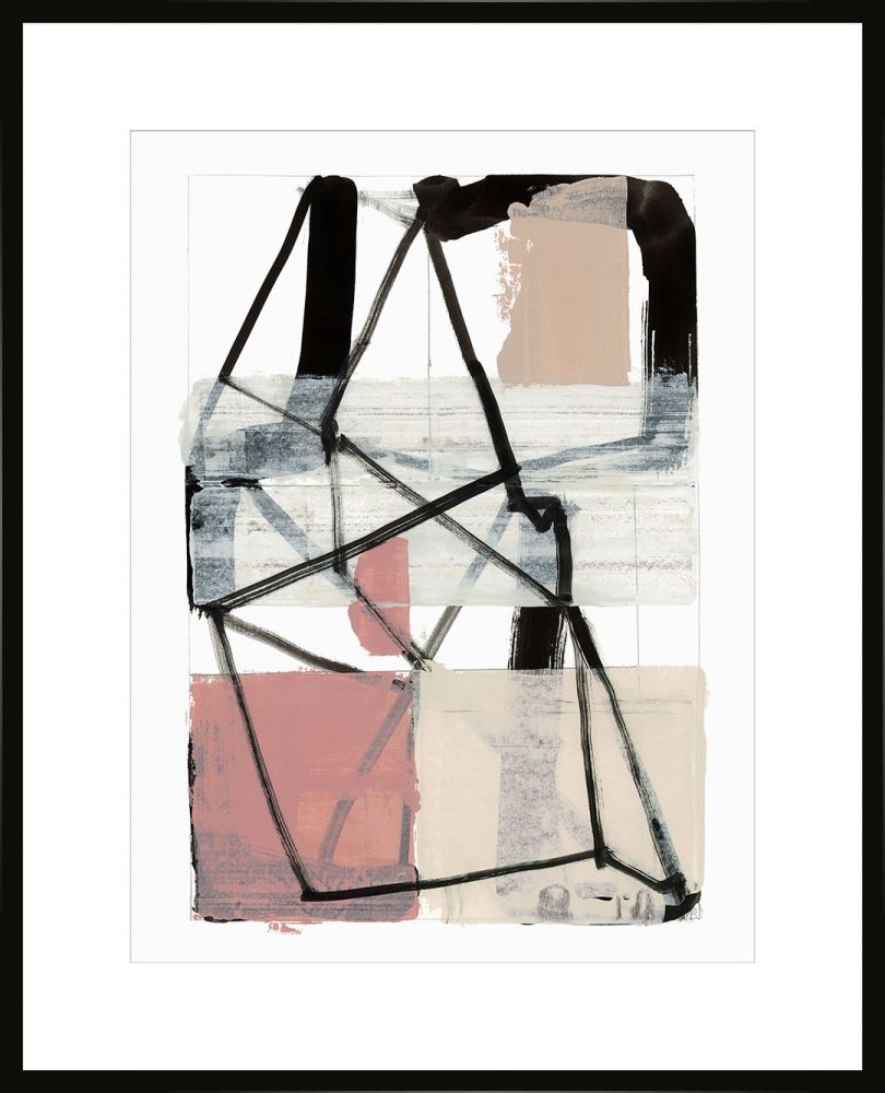 Minimal Pink and Black II