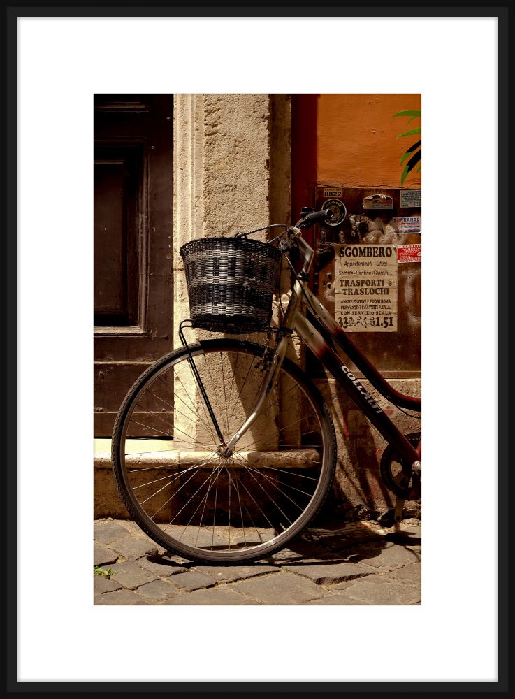 Bike on Orange