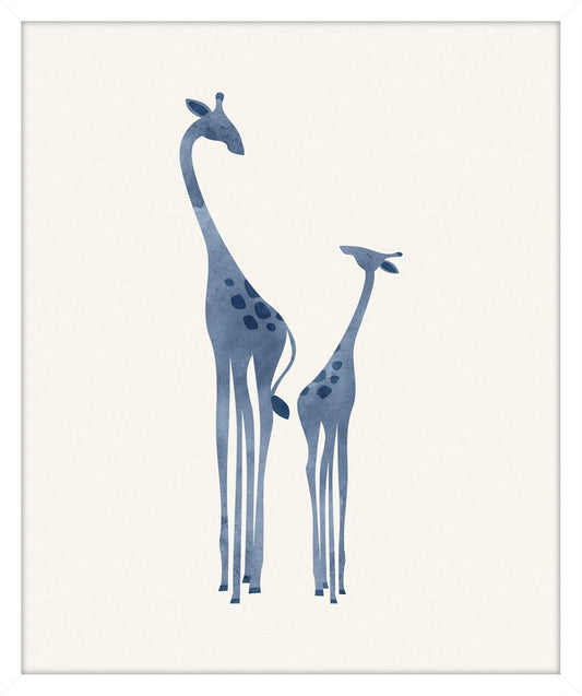 Giraffe and Baby
