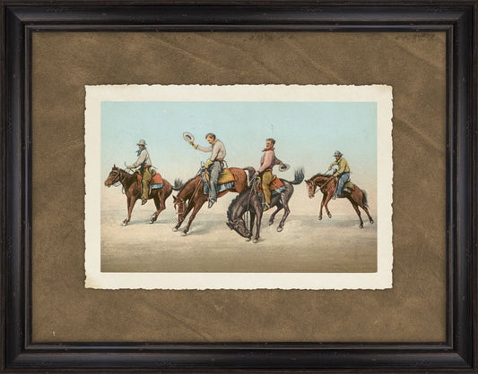 Cowboy Postcard I
